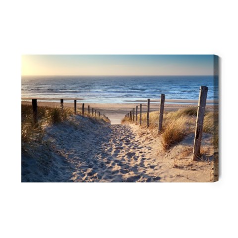 Obraz Na Płótnie Plaża, Morze Północne Obraz Na Płótnie Plaża, Morze Północne