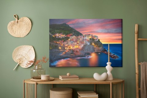 Obraz Na Płótnie Miasto Manarola, Włochy Obraz Na Płótnie Miasto Manarola, Włochy
