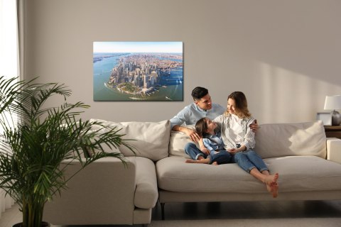 Obraz Na Płótnie Widok Z Lotu Ptaka Na Manhattan Obraz Na Płótnie Widok Z Lotu Ptaka Na Manhattan