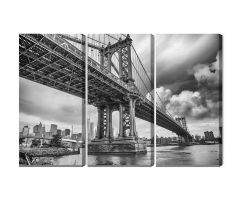 Obraz Wieloczęściowy Most Manhattan W Nowym Jorku Obraz Wieloczęściowy Most Manhattan W Nowym Jorku