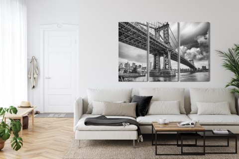 Obraz Wieloczęściowy Most Manhattan W Nowym Jorku Obraz Wieloczęściowy Most Manhattan W Nowym Jorku