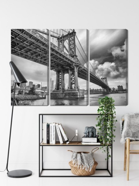 Obraz Wieloczęściowy Most Manhattan W Nowym Jorku Obraz Wieloczęściowy Most Manhattan W Nowym Jorku