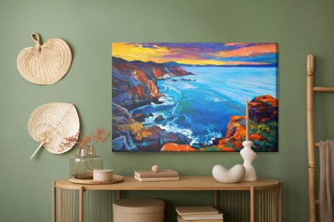 Obraz Na Płótnie Morze I Klify Obraz Na Płótnie Morze I Klify