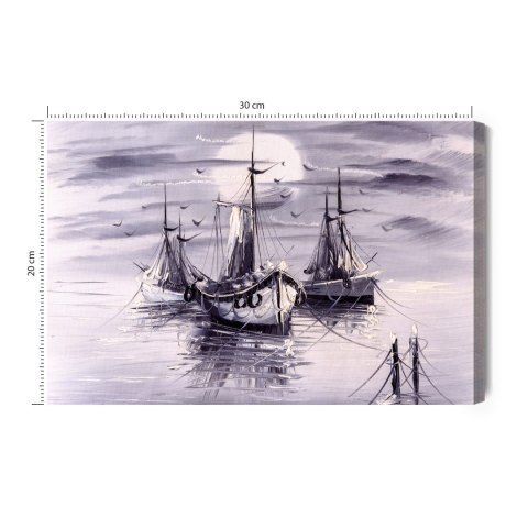 Obraz Na Płótnie Morze I Statki Jak Malowane Obraz Na Płótnie Morze I Statki Jak Malowane