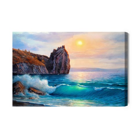 Obraz Na Płótnie Morze O Poranku Obraz Na Płótnie Morze O Poranku