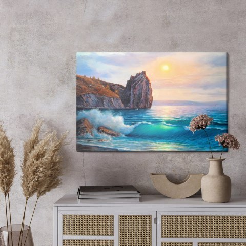 Obraz Na Płótnie Morze O Poranku Obraz Na Płótnie Morze O Poranku