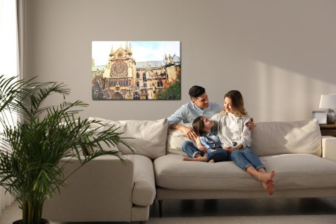 Obraz Na Płótnie Katedra Notre Dame Jak Namalowana Obraz Na Płótnie Katedra Notre Dame Jak Namalowana