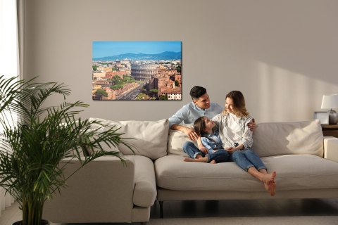 Obraz Na Płótnie Panorama Rzymu 3D Obraz Na Płótnie Panorama Rzymu 3D