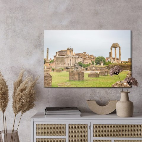 Obraz Na Płótnie Widok 3D Na Forum Romanum Obraz Na Płótnie Widok 3D Na Forum Romanum