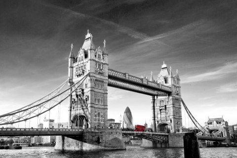 Obraz Na Płótnie Widok Na Most Tower Bridge Obraz Na Płótnie Widok Na Most Tower Bridge