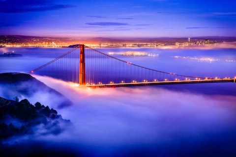Obraz Na Płótnie Most Golden Gate, San Francisco Obraz Na Płótnie Most Golden Gate, San Francisco