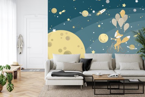 Fototapeta Kosmiczny Spacer Pana Foxa