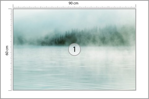 Fototapeta Mgła Na Wodzie