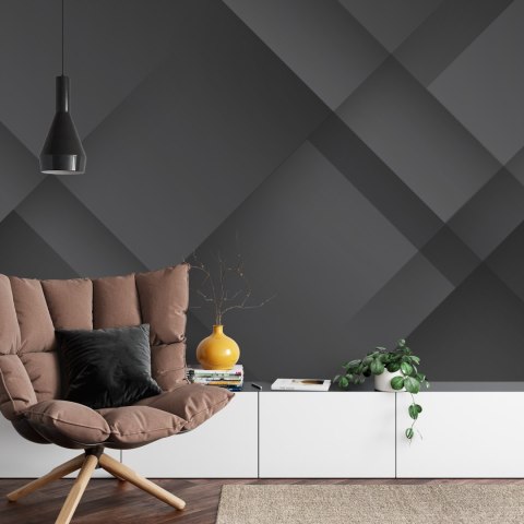 Fototapeta Abstract Black Background. Abstract Graphic Design Banner Pattern Background Template.