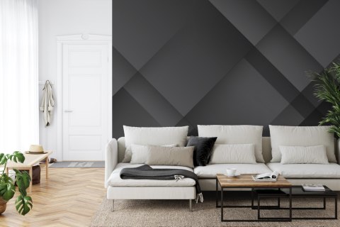 Fototapeta Abstract Black Background. Abstract Graphic Design Banner Pattern Background Template.