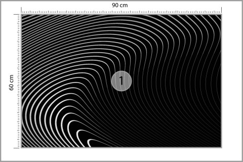 Fototapeta Of The Gray Pattern Of Lines . Eps10.