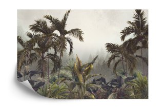 Fototapeta Tropical Trees And Leaves For Digital Printing Wallpaper, Custom Design Wallpaper - 3D