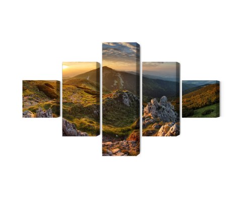 Obraz Wieloczęściowy Chlebowy Szczyt Na Słowacji Obraz Wieloczęściowy Chlebowy Szczyt Na Słowacji