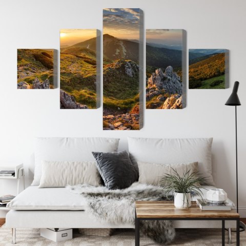 Obraz Wieloczęściowy Chlebowy Szczyt Na Słowacji Obraz Wieloczęściowy Chlebowy Szczyt Na Słowacji