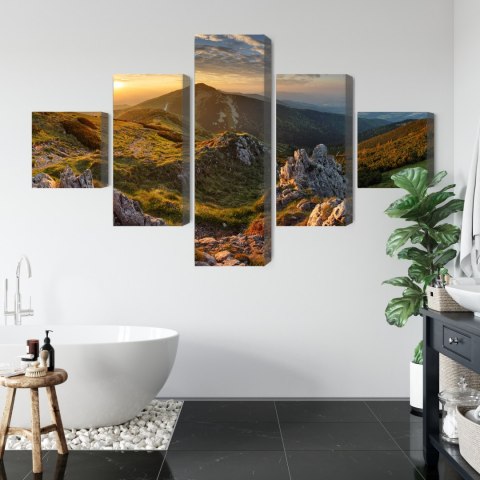 Obraz Wieloczęściowy Chlebowy Szczyt Na Słowacji Obraz Wieloczęściowy Chlebowy Szczyt Na Słowacji