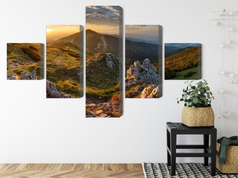 Obraz Wieloczęściowy Chlebowy Szczyt Na Słowacji Obraz Wieloczęściowy Chlebowy Szczyt Na Słowacji