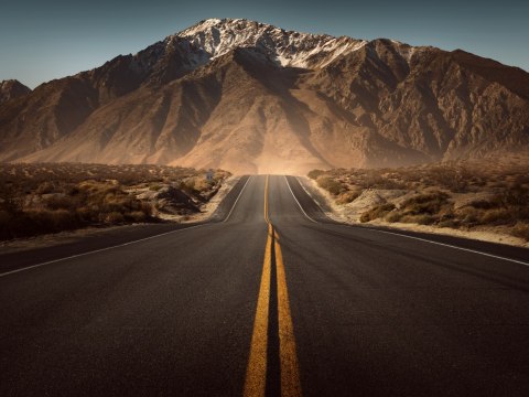 Obraz Wieloczęściowy Droga W Góry 3D Obraz Wieloczęściowy Droga W Góry 3D