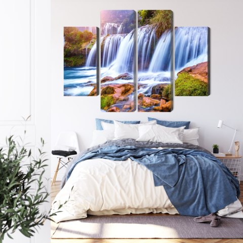 Obraz Wieloczęściowy Wodospad Jiulong W Luoping Obraz Wieloczęściowy Wodospad Jiulong W Luoping