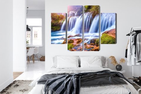 Obraz Wieloczęściowy Wodospad Jiulong W Luoping Obraz Wieloczęściowy Wodospad Jiulong W Luoping