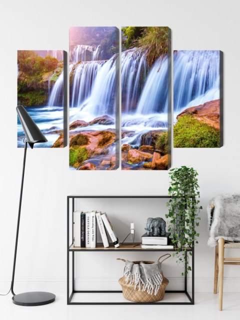 Obraz Wieloczęściowy Wodospad Jiulong W Luoping Obraz Wieloczęściowy Wodospad Jiulong W Luoping