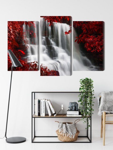 Obraz Wieloczęściowy Wodospad Man Daeng Obraz Wieloczęściowy Wodospad Man Daeng