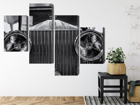 Obraz Wieloczęściowy Rolls Royce Z Bliska Obraz Wieloczęściowy Rolls Royce Z Bliska