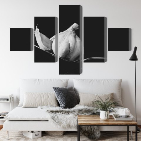 Obraz Wieloczęściowy Łyżka Czosnku