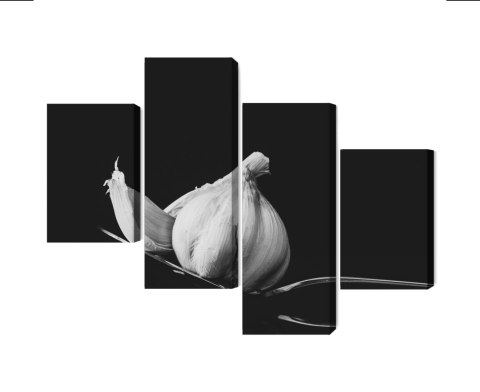 Obraz Wieloczęściowy Łyżka Czosnku