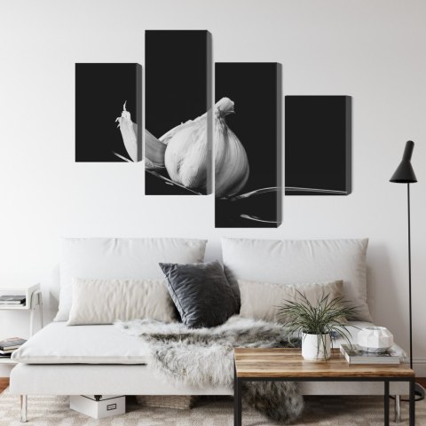 Obraz Wieloczęściowy Łyżka Czosnku