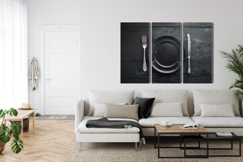 Obraz Wieloczęściowy Zastawa Stołowa W Stylu Vintage