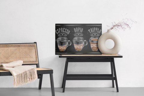 Obraz Na Płótnie Kawa Espresso W Stylu Vintage