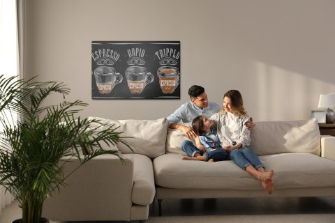 Obraz Na Płótnie Kawa Espresso W Stylu Vintage