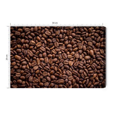 Obraz Na Płótnie Tło Palonych Ziaren Kawy