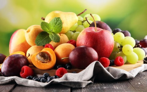 Obraz Wieloczęściowy Świeże Letnie Owoce