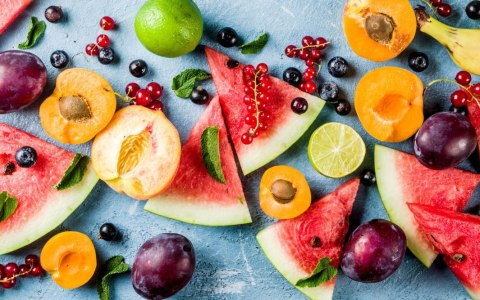 Obraz Wieloczęściowy Wakacyjne Owoce