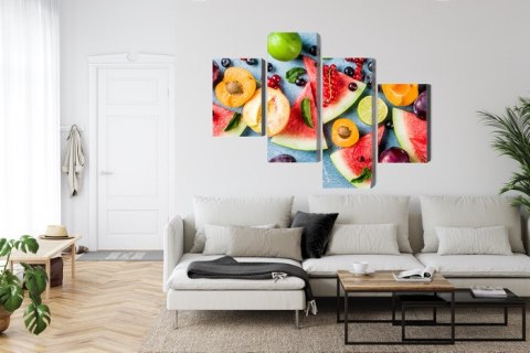 Obraz Wieloczęściowy Wakacyjne Owoce