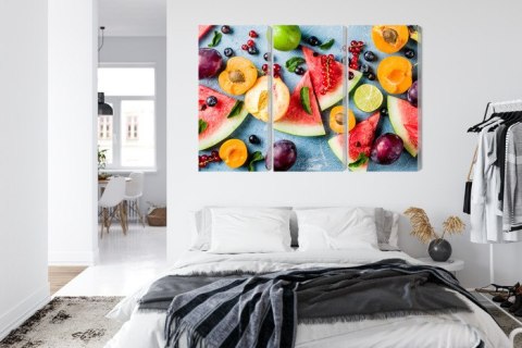 Obraz Wieloczęściowy Wakacyjne Owoce