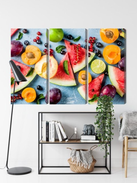 Obraz Wieloczęściowy Wakacyjne Owoce