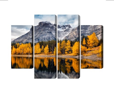 Obraz Wieloczęściowy Park Narodowy Banff W Kanadzie Obraz Wieloczęściowy Park Narodowy Banff W Kanadzie