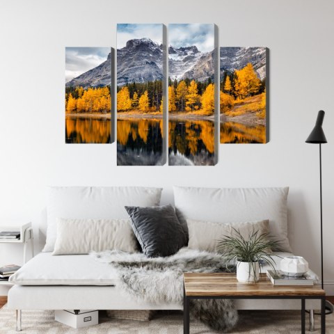 Obraz Wieloczęściowy Park Narodowy Banff W Kanadzie Obraz Wieloczęściowy Park Narodowy Banff W Kanadzie