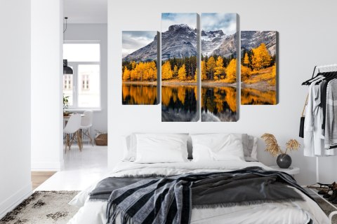 Obraz Wieloczęściowy Park Narodowy Banff W Kanadzie Obraz Wieloczęściowy Park Narodowy Banff W Kanadzie