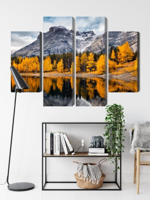 Obraz Wieloczęściowy Park Narodowy Banff W Kanadzie Obraz Wieloczęściowy Park Narodowy Banff W Kanadzie