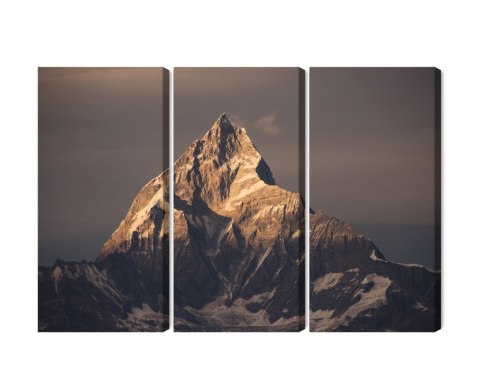 Obraz Wieloczęściowy Himalajski Szczyt W Nepalu Obraz Wieloczęściowy Himalajski Szczyt W Nepalu