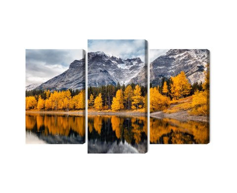 Obraz Wieloczęściowy Park Narodowy Banff W Kanadzie Obraz Wieloczęściowy Park Narodowy Banff W Kanadzie