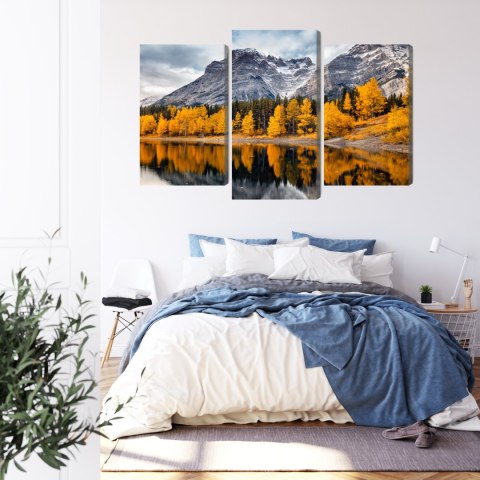 Obraz Wieloczęściowy Park Narodowy Banff W Kanadzie Obraz Wieloczęściowy Park Narodowy Banff W Kanadzie